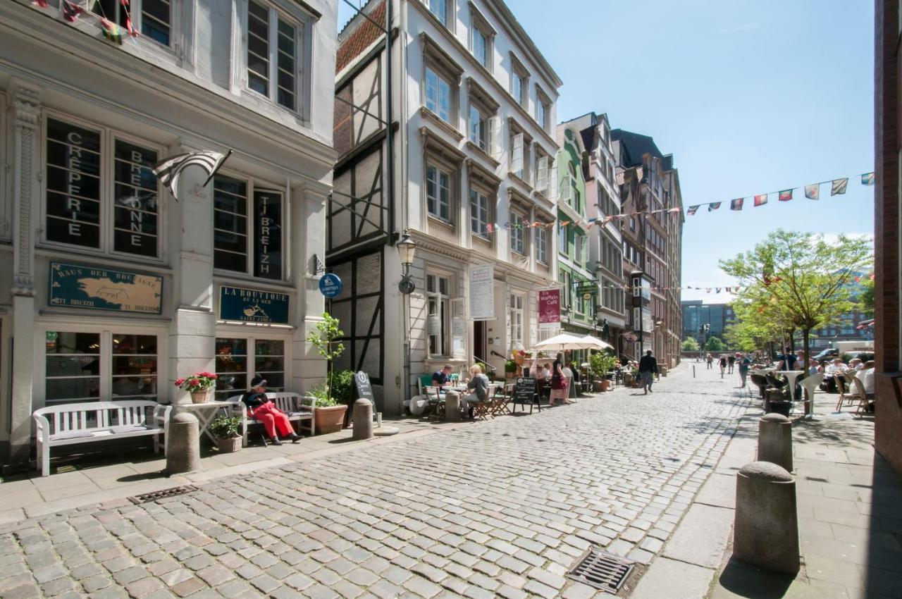 Appartements In Der Hamburger Altstadt Contactless Check In Exteriör bild